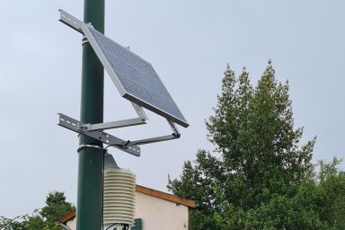Installation d’un système de mesure de la qualité de l’air et du bruit