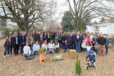 Verdissement de la ville via des potagers-composteurs