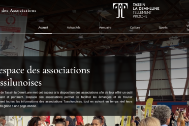 Plateforme digitale pour les associations de la commune