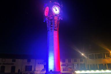 Mise en lumière de l’Horloge