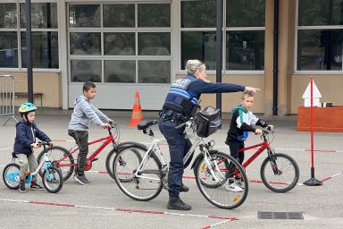 Mise en place d’une brigade cycliste