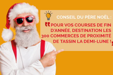 Opération annuelle de promotion de la « destination Tassin la Demi-Lune » pour les courses de fin d’année