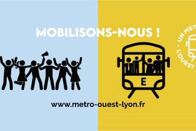 Mobilisation contre l'abandon définitif du Métro E